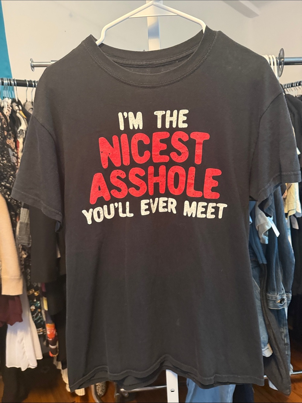 Spencer’s Graphic Tee “Nicest A-Hole”